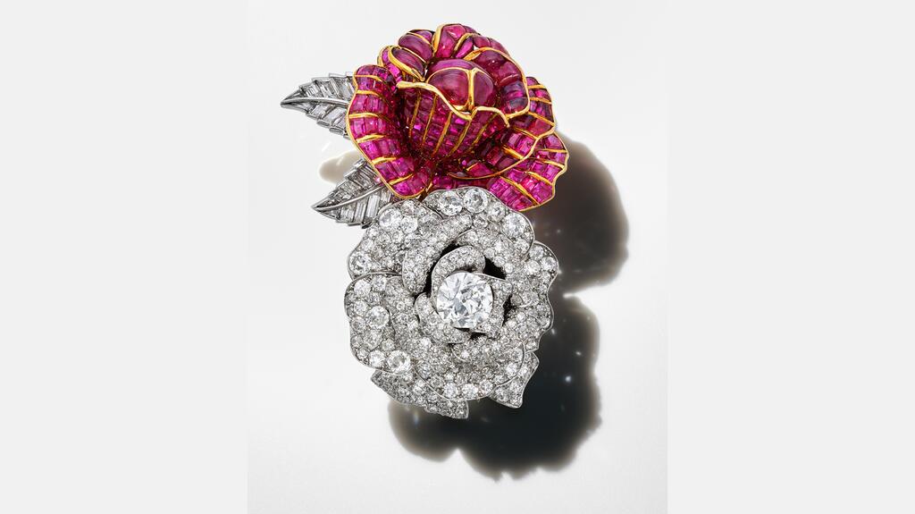 Millicent Rogers’ ruby and diamond brooch by René Boivin consigned directly from her family Millicent Rogers Rene Boivin brooch